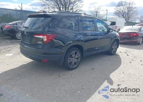 2022 Honda Pilot Awd Sport из США, поврежденный, VIN 5FNYF6H34NB069477